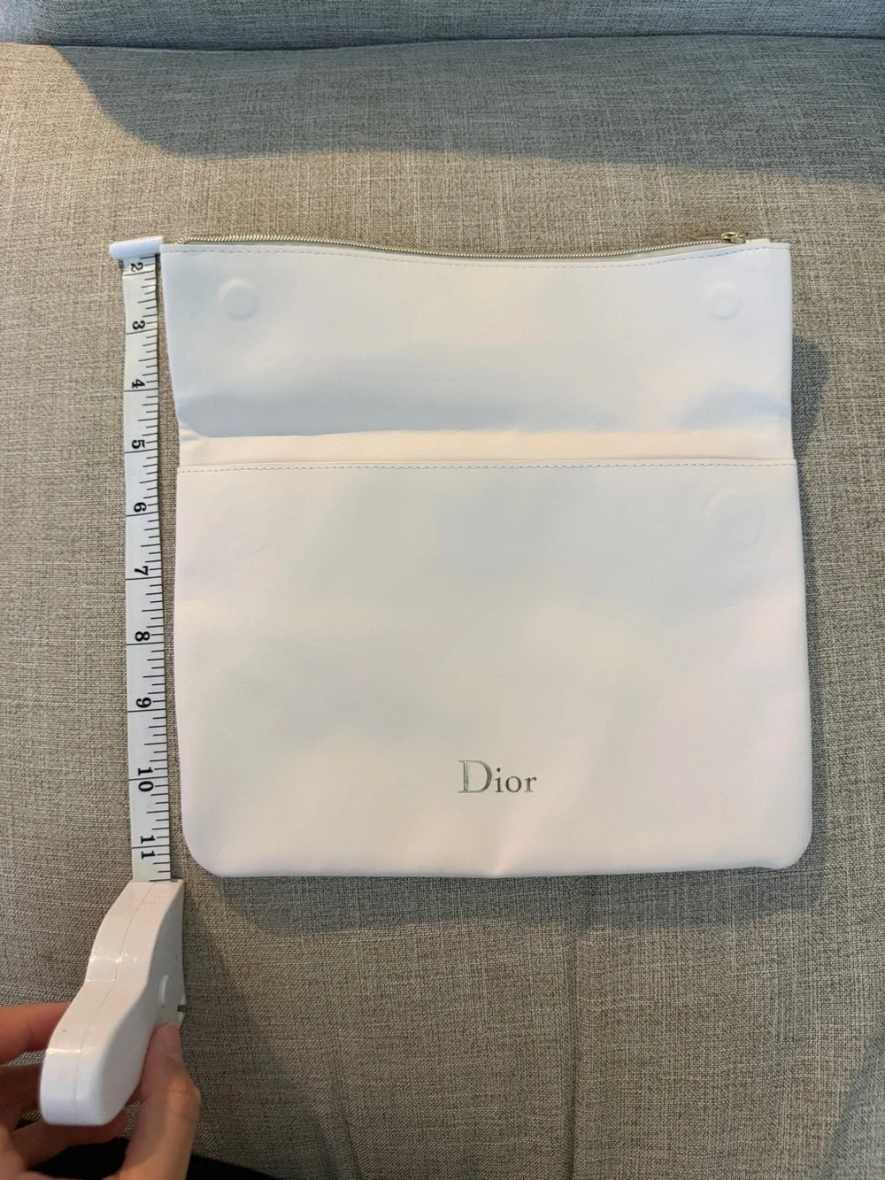 Christian Dior Clutch Bag Pouch for Women Pink Beige VIP Gift 24 × 16 cm No Box